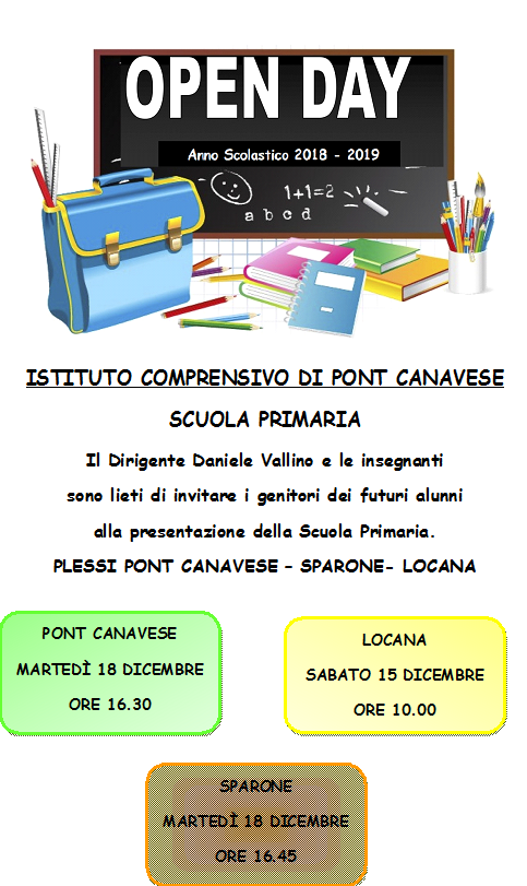 Immagine open day